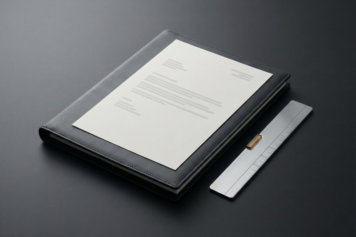 Подтверждение записи на приём в структурированном формате.