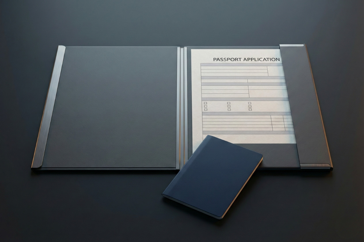 Оформление одного паспорта в структурированном формате.