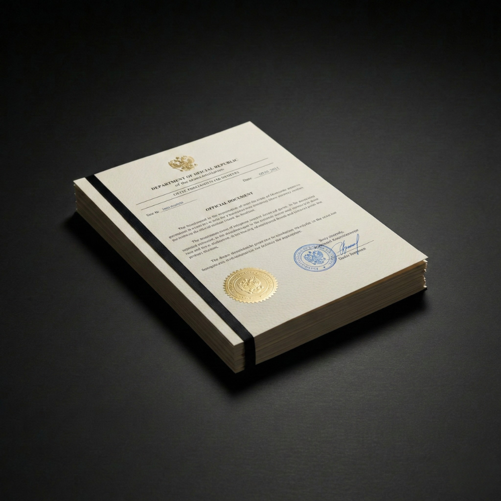 Папка с документами для стратегического аудита и проверки статуса