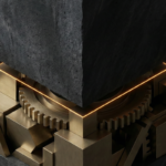 Абстрактный механизм бизнеса, символизирующий налог при продаже корпоративных прав 2026 года и расчет инвестиционной прибыли